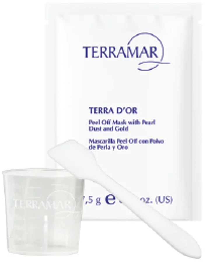 Mascarilla Peel Off con Polvo de Perla y Oro